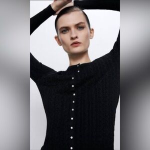 NWT Zara Cable Knit Sweater